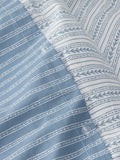 John Lewis pure cotton stripe duvet cover set double, imported from the UK