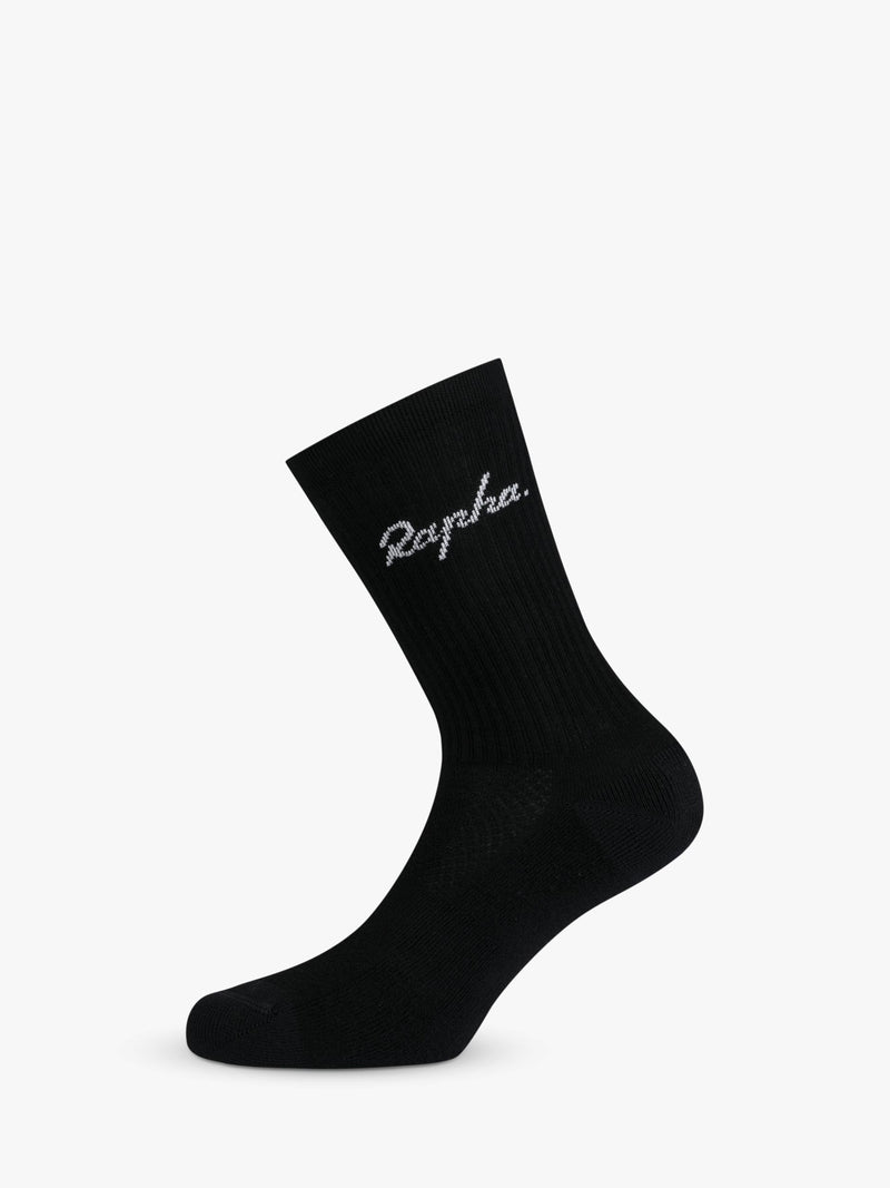 Rapha cotton crew socks for cycling - British product