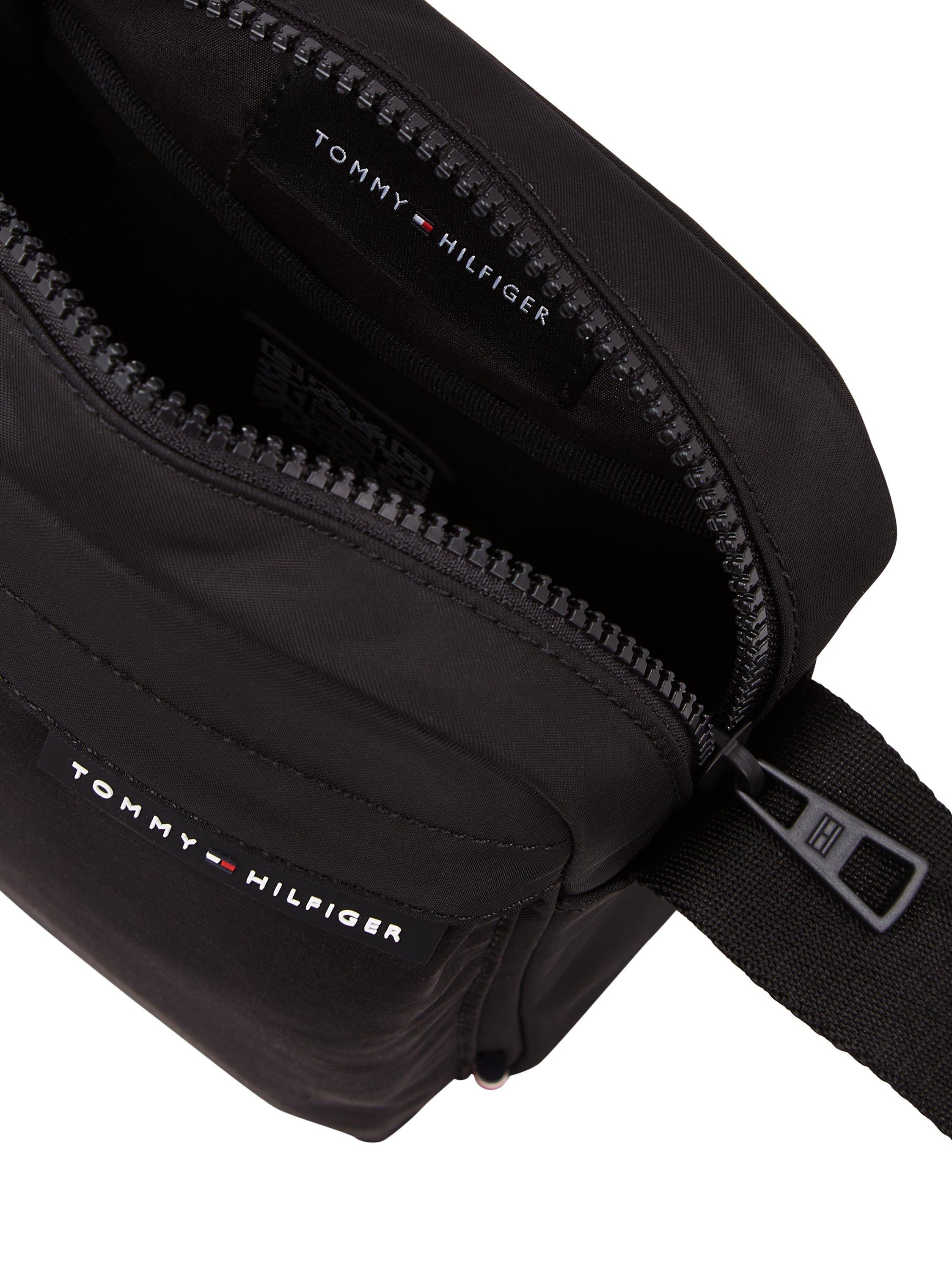 Tommy Hilfiger mini reporter bag black cross body, imported from the UK