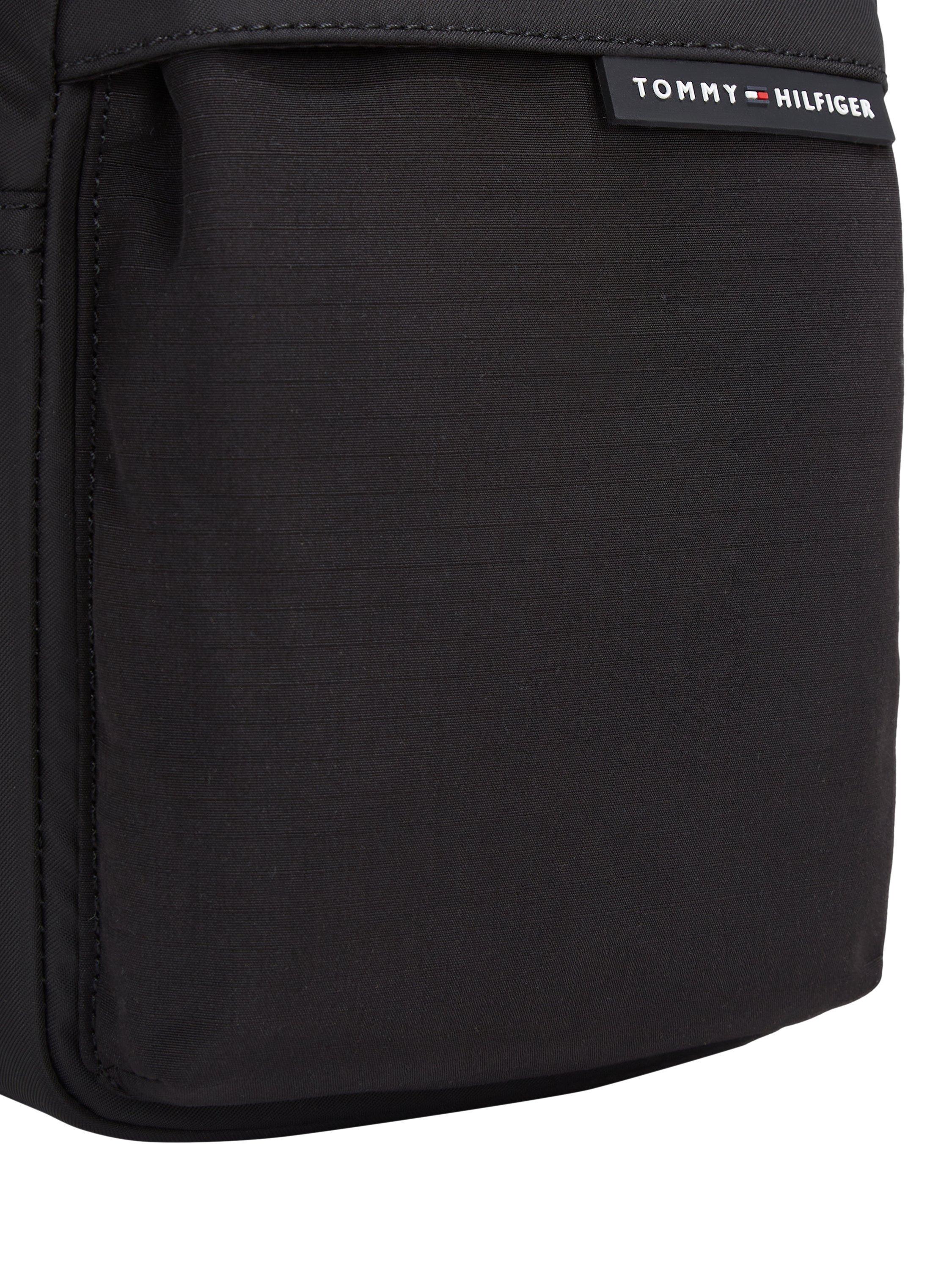 Tommy Hilfiger mini reporter bag black cross body, imported from the UK