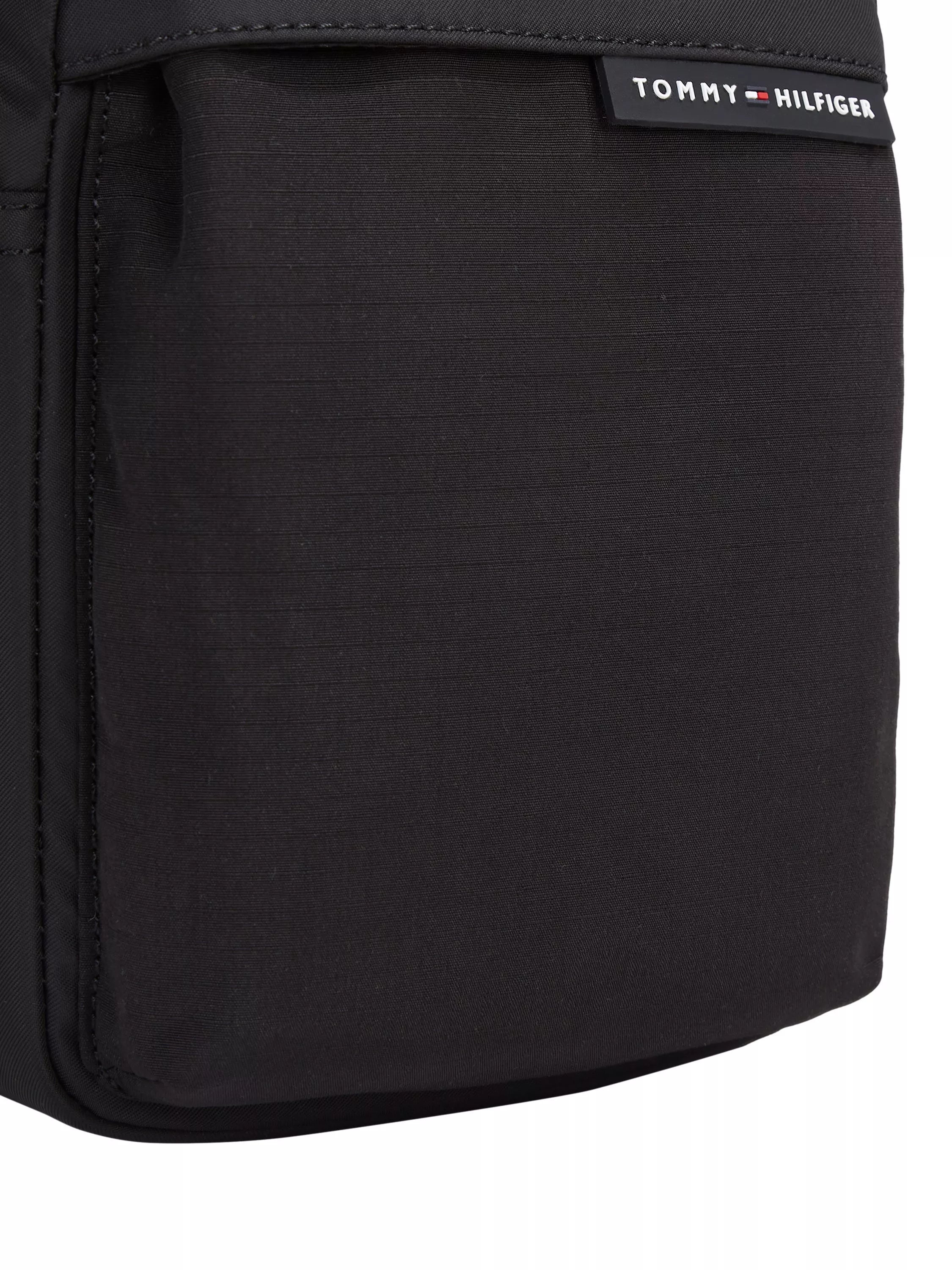 Tommy Hilfiger mini reporter bag black cross body, imported from the UK