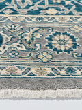 Gooch Luxury wool-rich rug blue 180x120 cm, imported from the UK