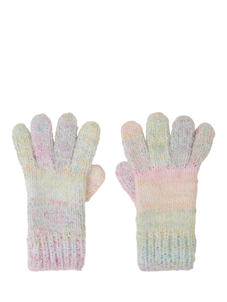 Angels by Accessorize Children's Ombre Chenille Gloves, Pastel/Multi