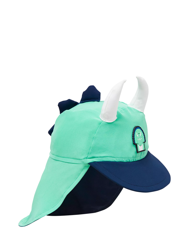 Roarsome Kids' Spike Sun Cap, Green