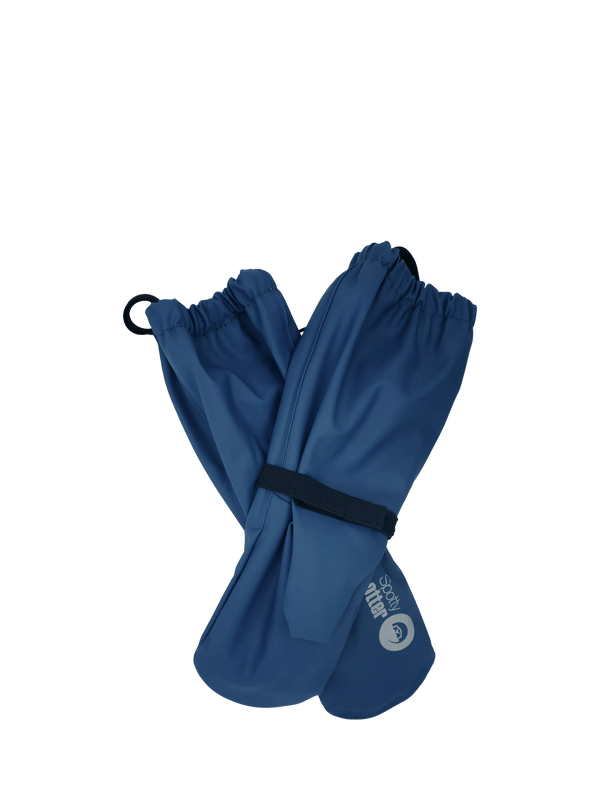 Spotty Otter Kids' Forest Ranger Waterproof Mittens, Navy