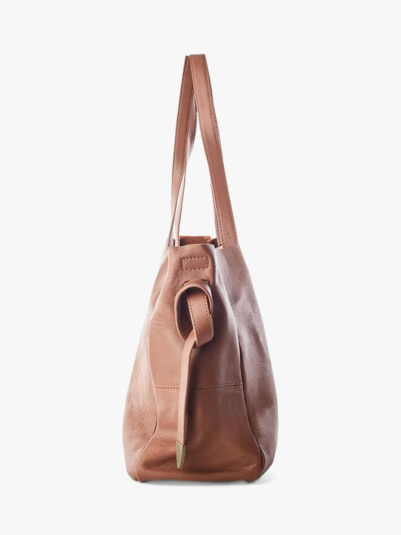 Moda in Pelle Indiana leather tote bag, imported from the UK