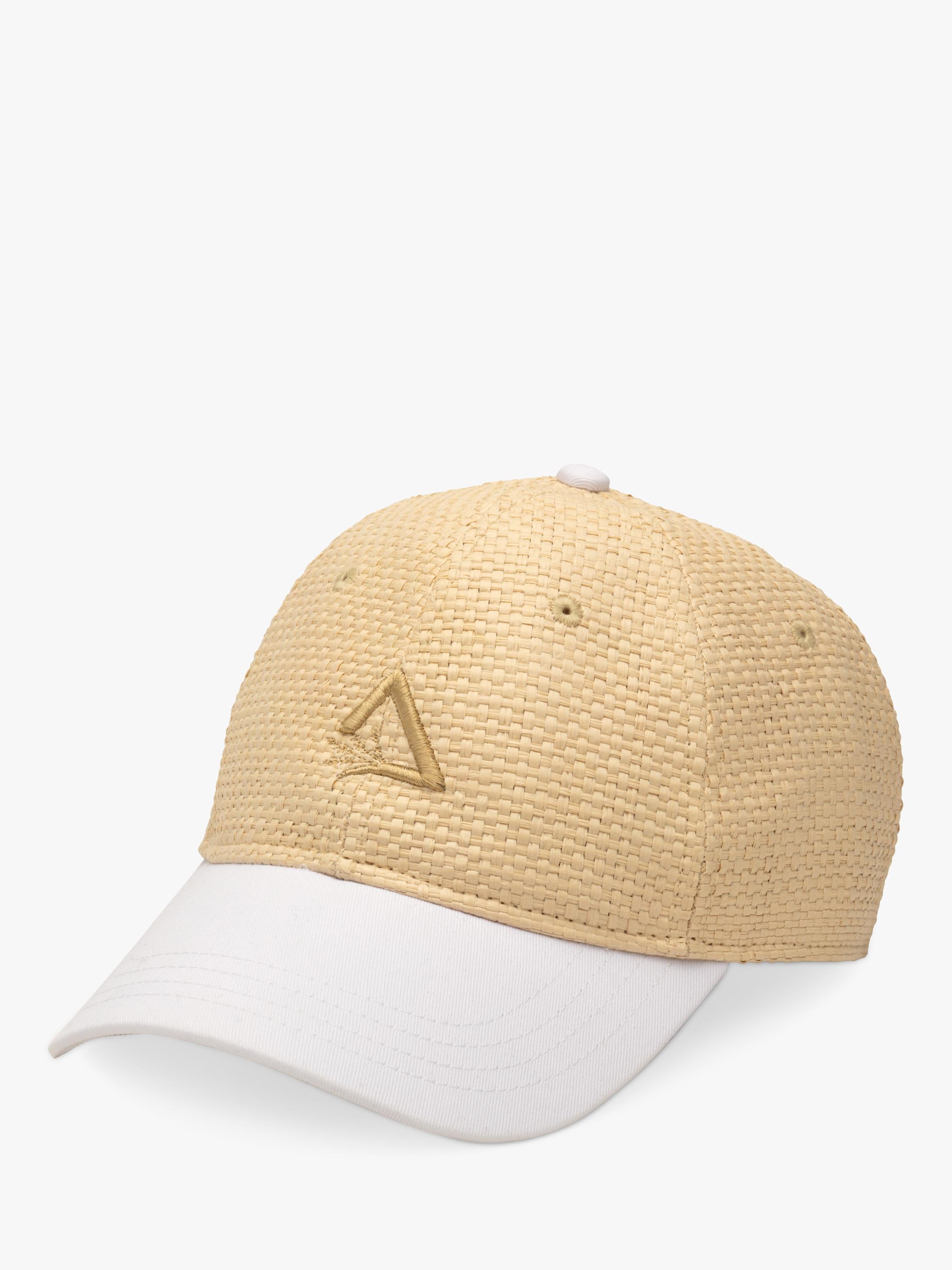 Hay Life straw baseball cap sand white - British product