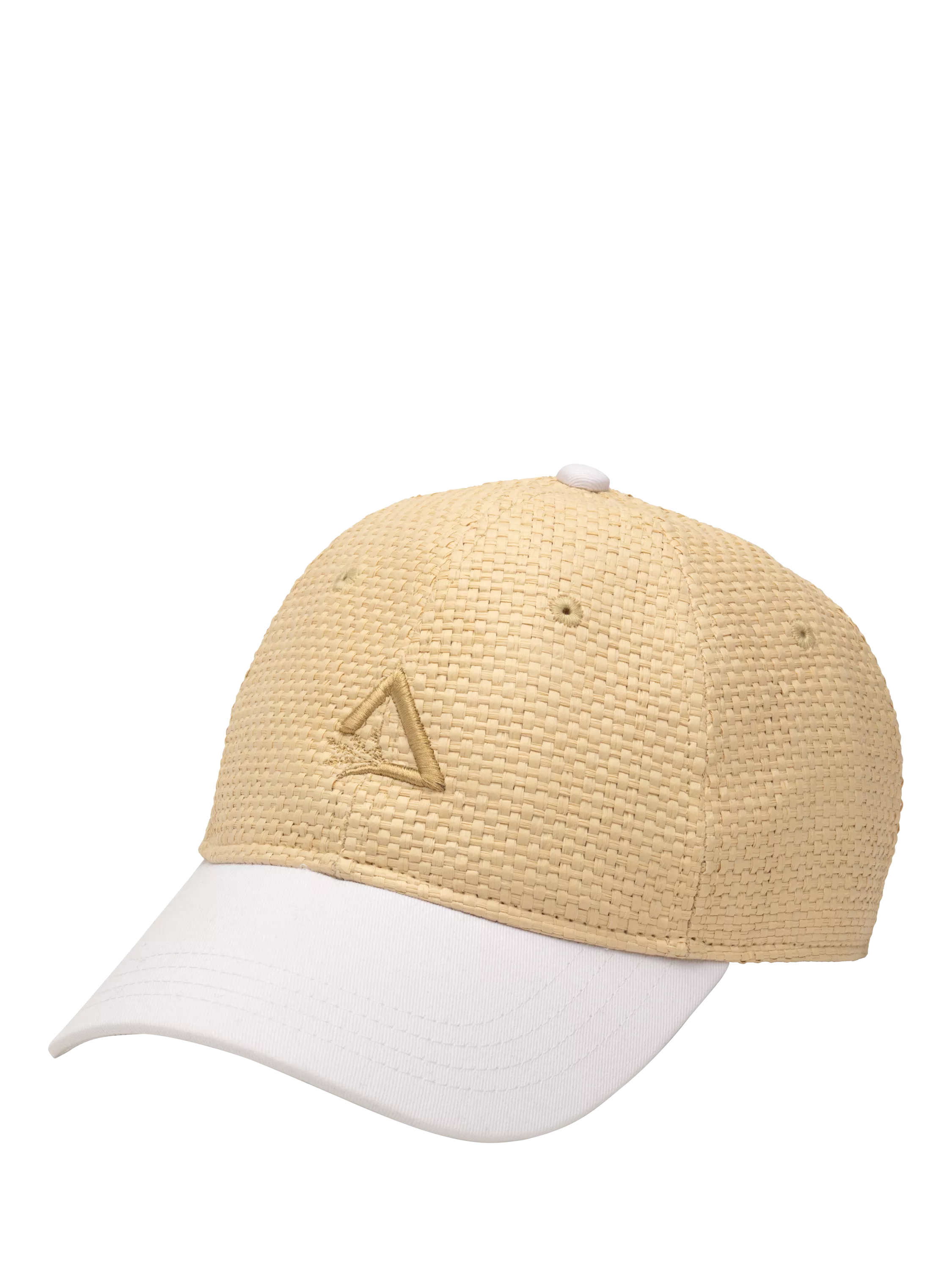Hay Life straw baseball cap sand white - British product
