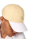 Hay Life straw baseball cap sand white - British product