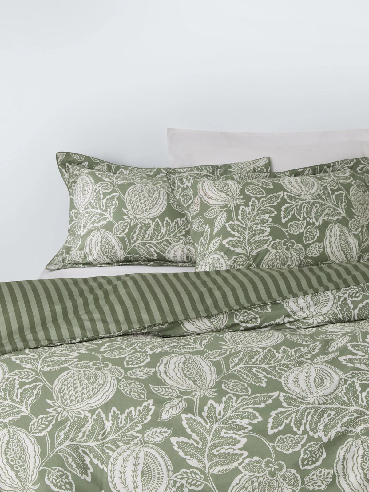 John Lewis Sanderson duvet cover set double cantaloupe pattern - British product