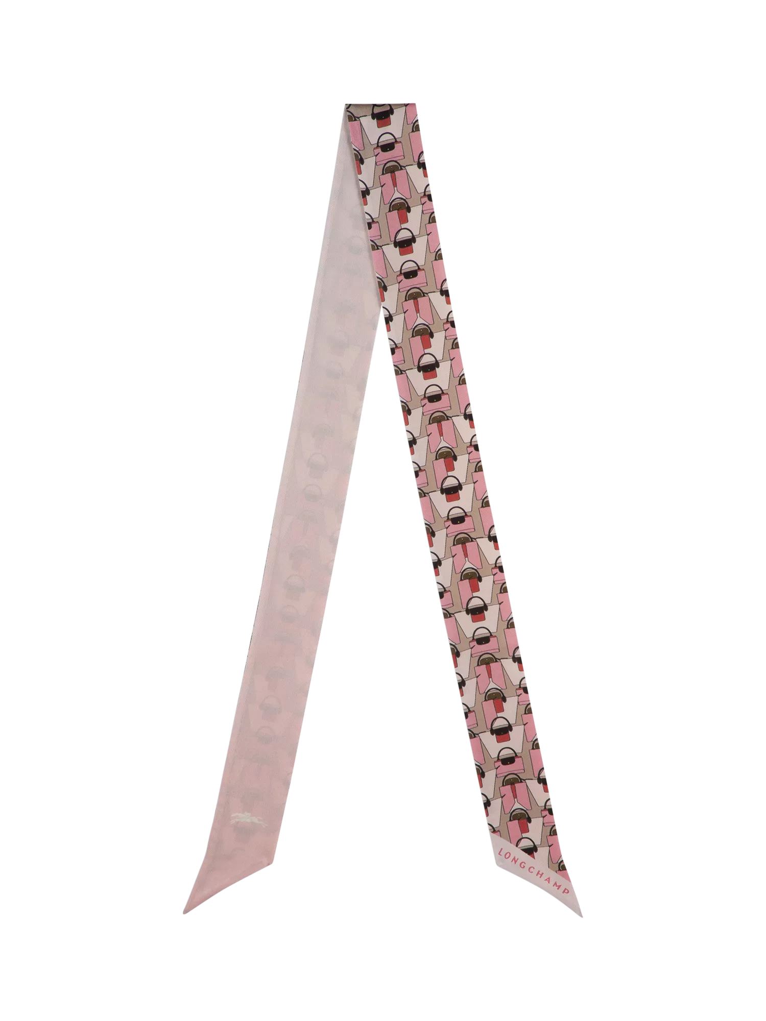 Longchamp silk headband Ballerina 120cm, imported from the UK