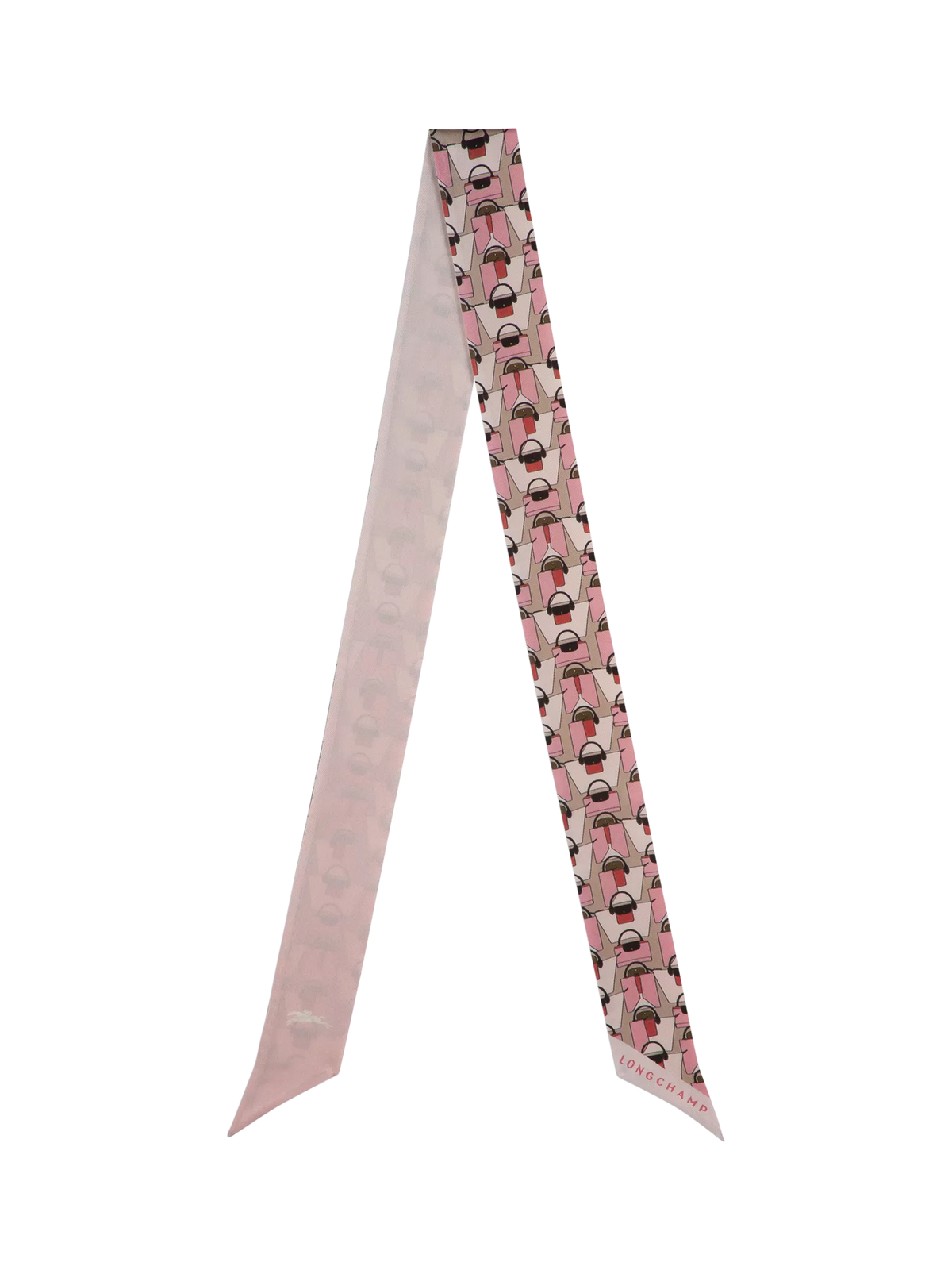 Longchamp silk headband Ballerina 120cm, imported from the UK