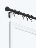 John Lewis extendable metal curtain pole kit with disc finial, 19mm diameter, UK version