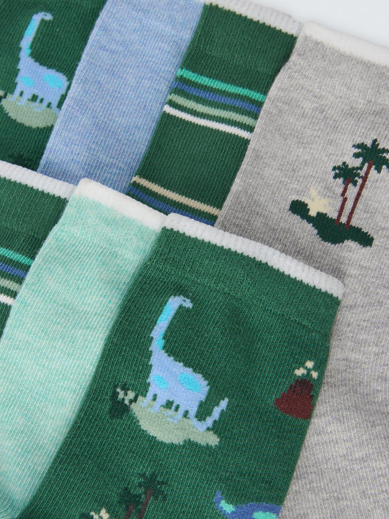 John Lewis kids' dino socks pack of 7, imported from the UK