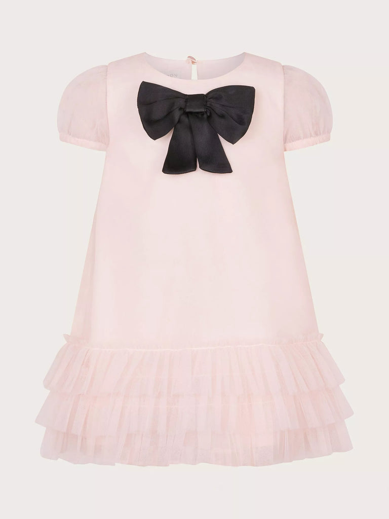 Monsoon Baby Paris A-Line Dress, Pink