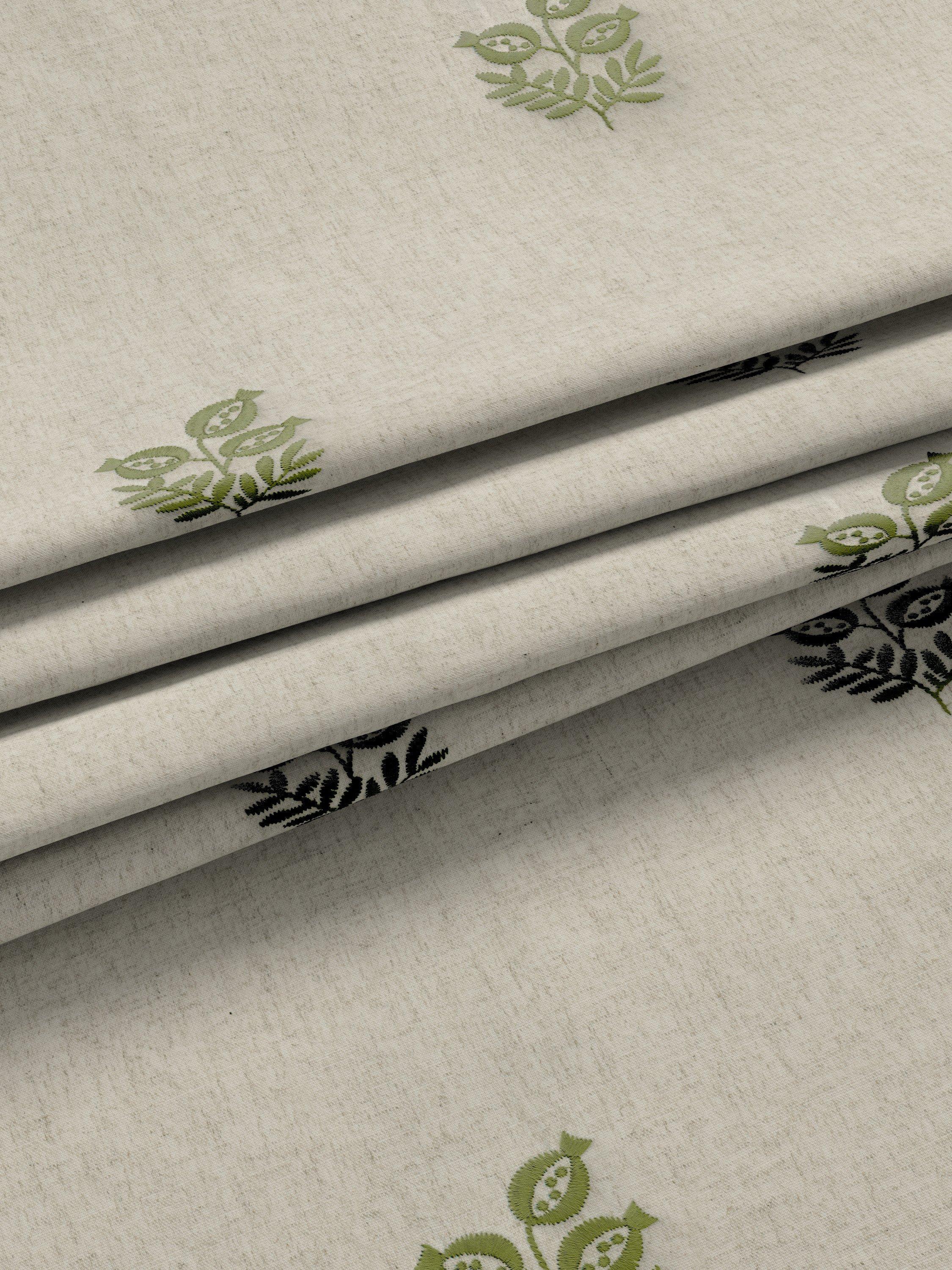 John Lewis Ariana embroidered pair lined curtains 137x167cm - British product