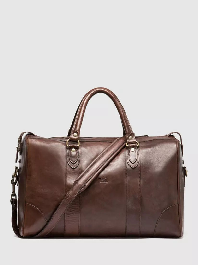 Rodd & Gunn Normanby holdall bag in cocoa - British product