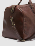 Rodd & Gunn chocolate leather weekender bag - British product