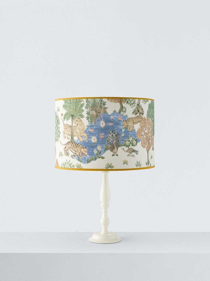 John Lewis x Sanderson Pamir Garden drum lampshade 30cm (British brand)