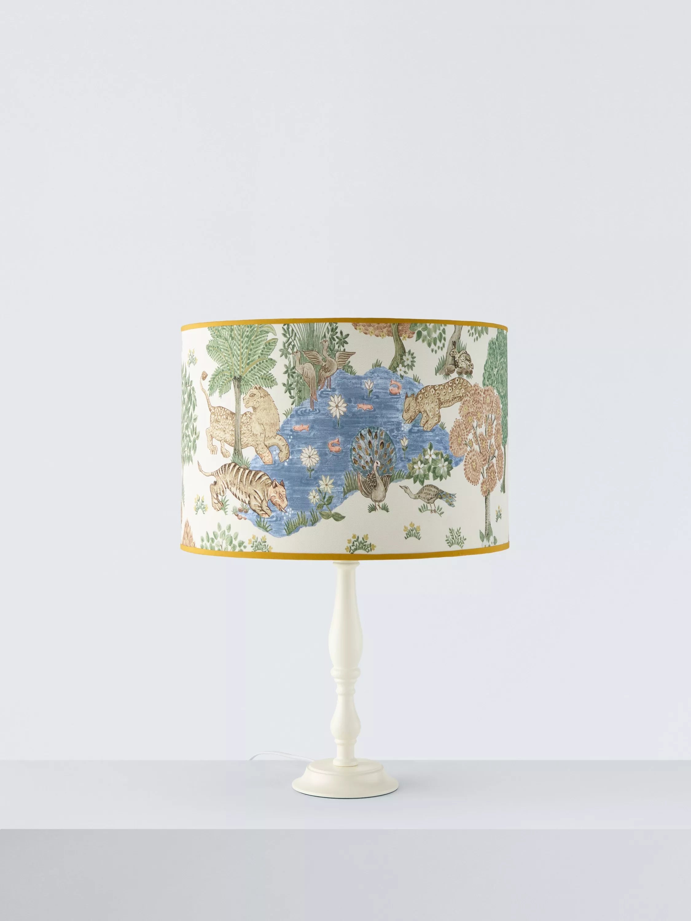 John Lewis x Sanderson Pamir Garden drum lampshade 30cm (British brand)