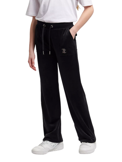 Juicy Couture Kids Diamantierte Wide Leg Joggers