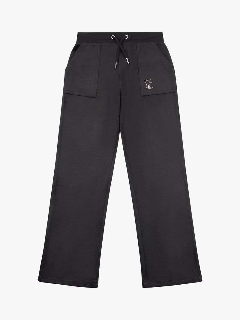 Juicy Couture Kids Diamante Wide Leg Joggers, UK version