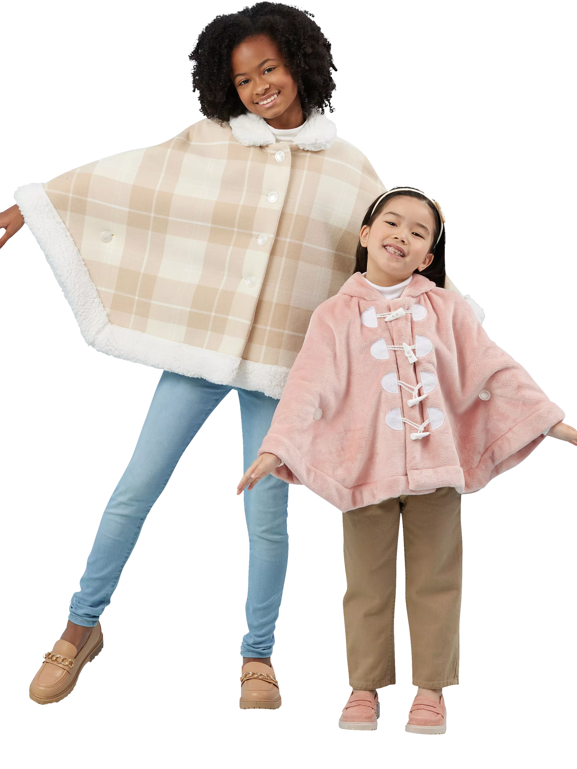 Simplicity children's poncho sewing pattern S3043 (British brand)