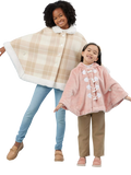Simplicity children's poncho sewing pattern S3043 (British brand)