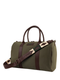 Pampeano Varon Leather & Canvas Duffle Bag 32L