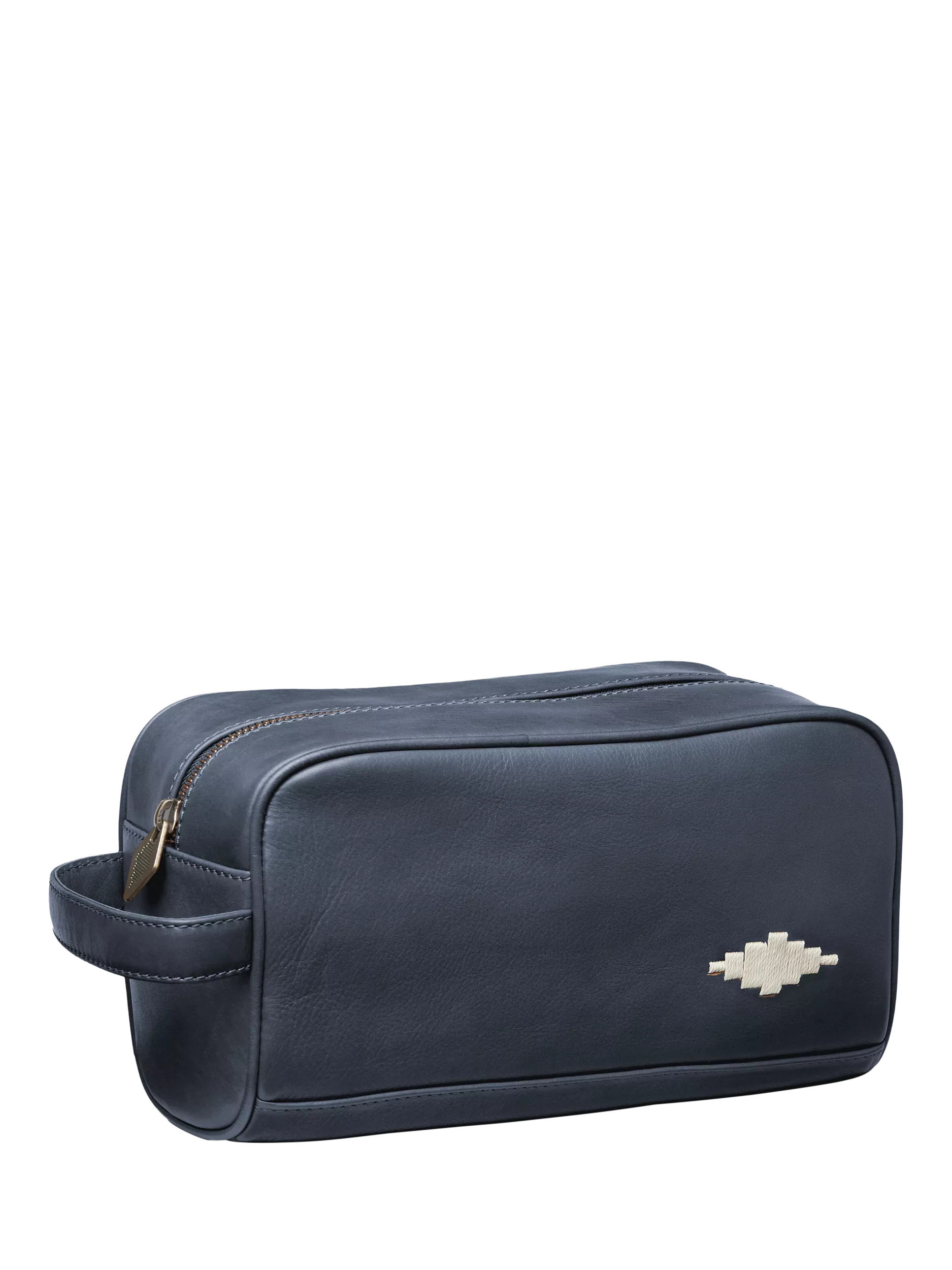 Pampeano Hombre Leder Kulturtasche, UK-Version