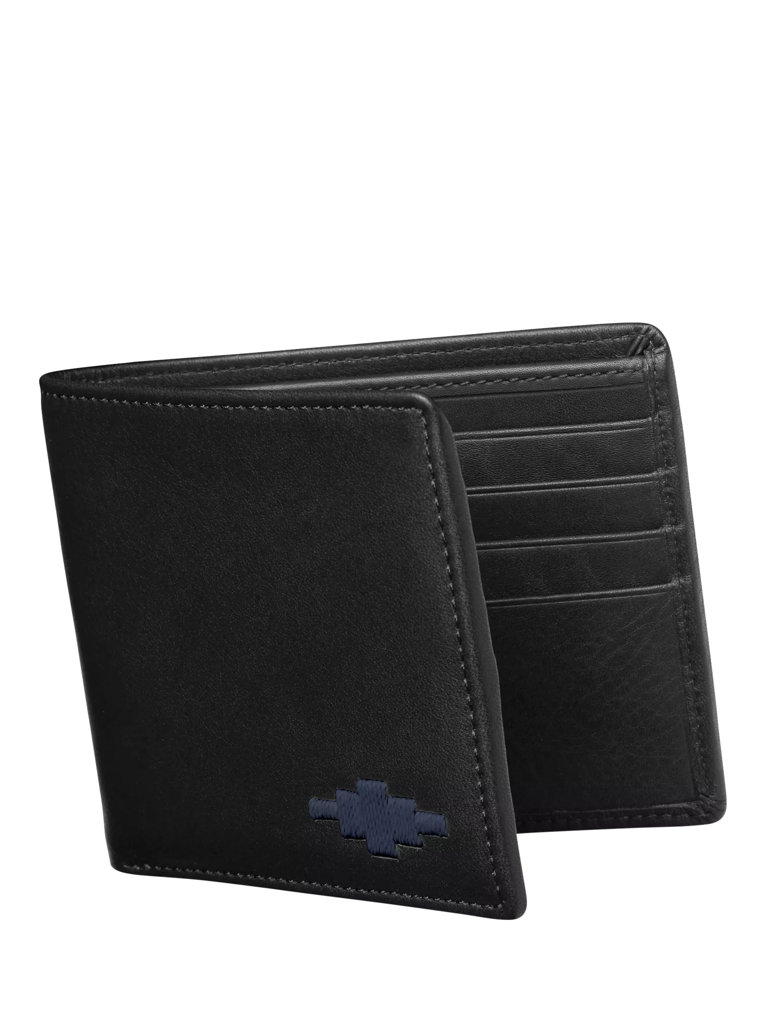 Pampeano Dinero Leather Card Wallet, Black, One Size