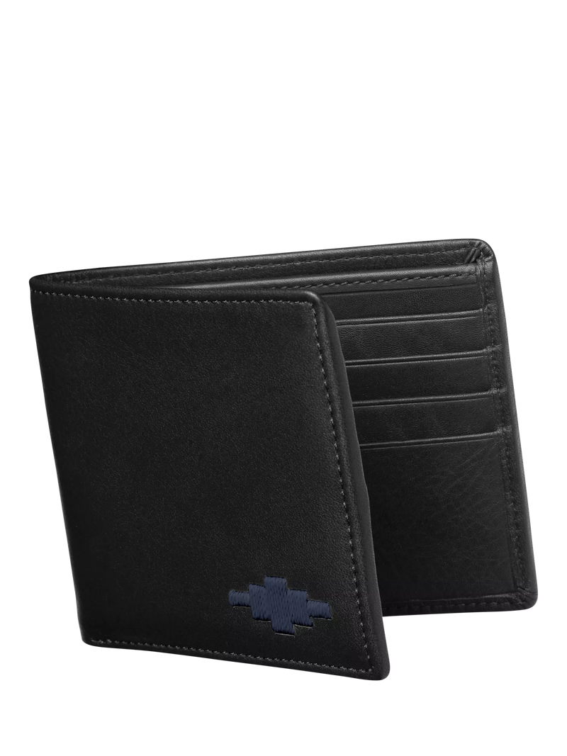 Pampeano Dinero Leather Card Wallet, Black, One Size