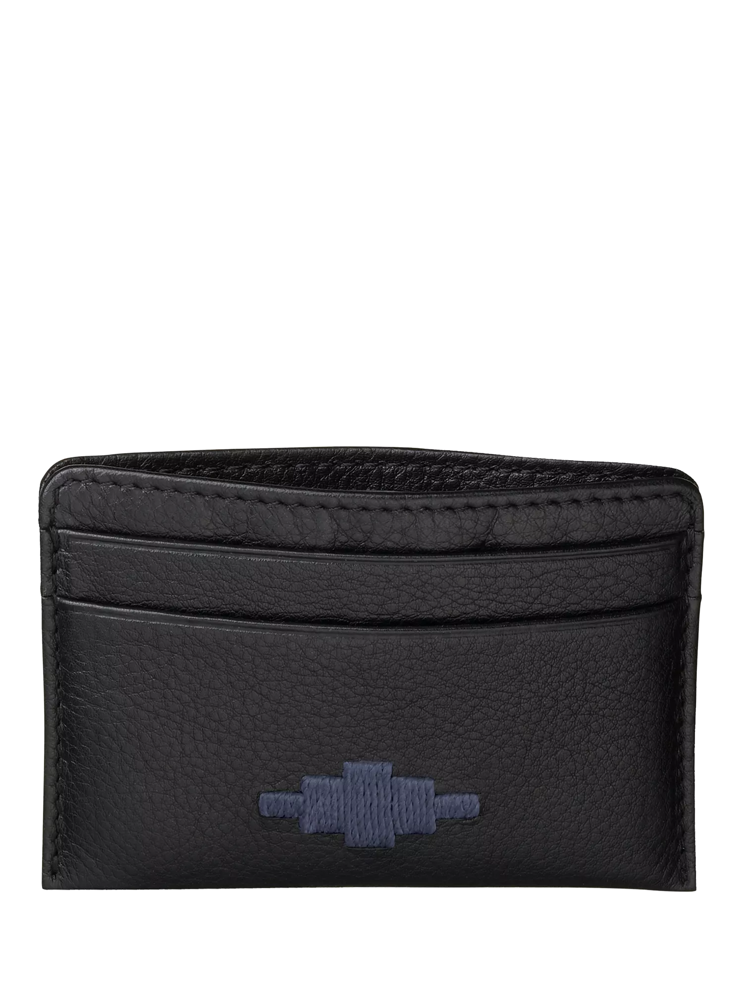 Pampeano Rombo leather credit card slip with suede lining, UK version