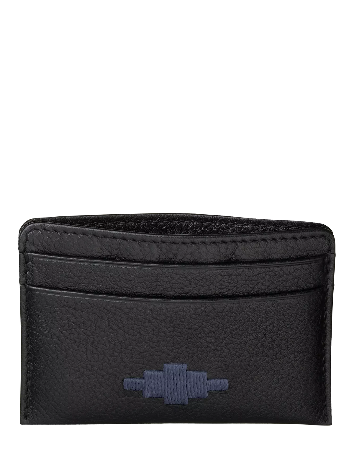 Pampeano Rombo leather credit card slip with suede lining, UK version