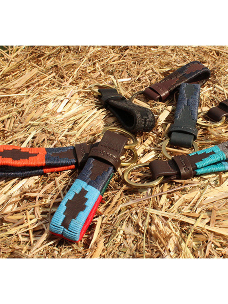 Pampeano Charro leather loop keyring (British brand)