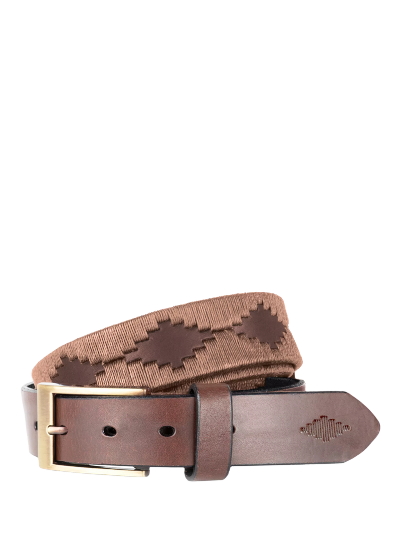 Pampeano Bordado Ledergürtel