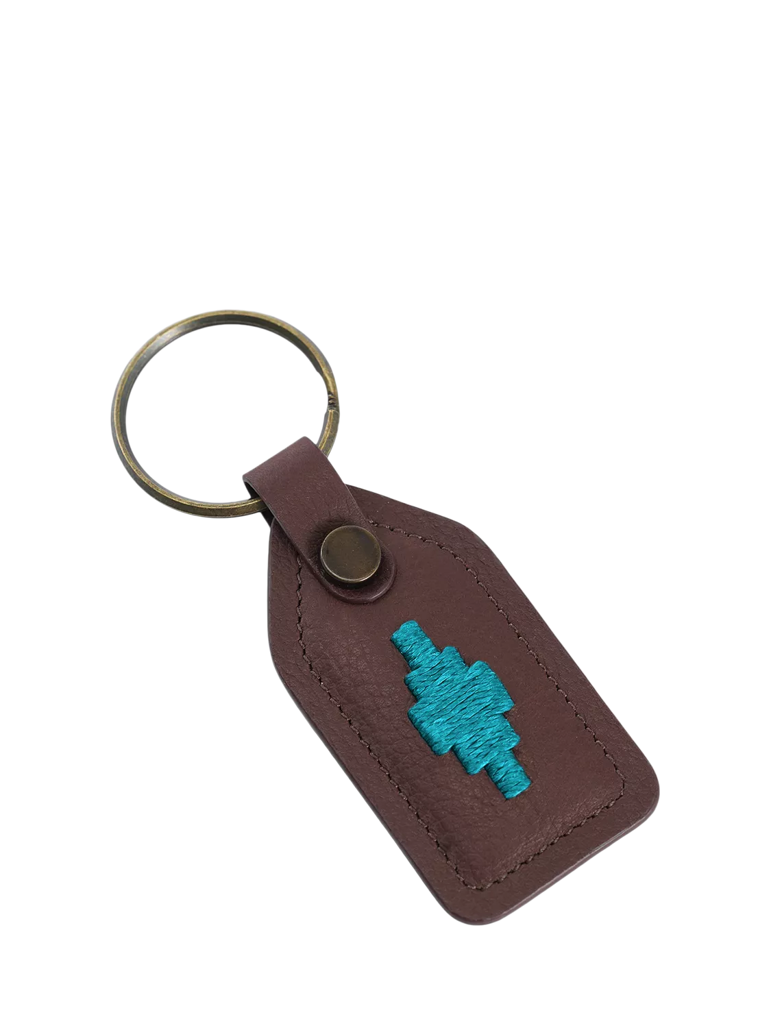 Pampeano Chapa Leder-Anhänger Schlüsselanhänger 5x9cm, importiert aus Großbritannien