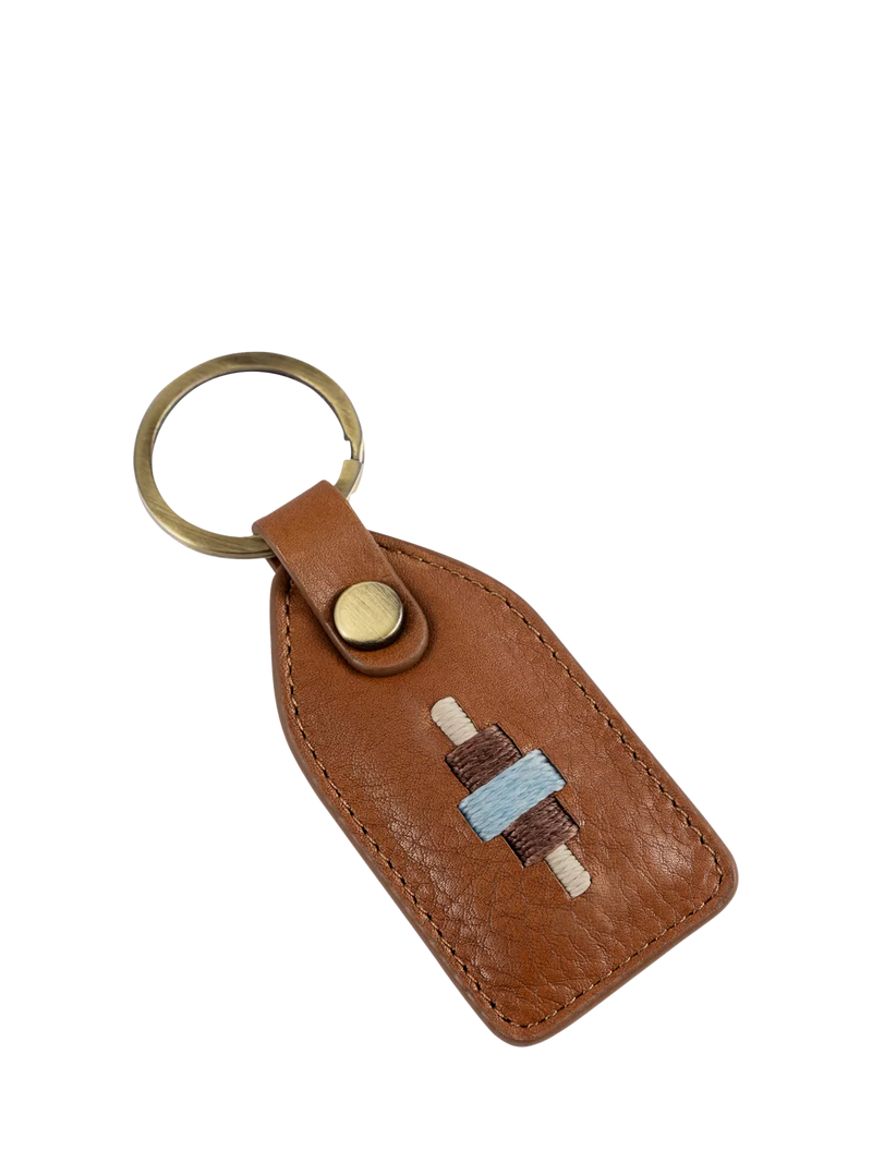 Pampeano Chapa Leder-Anhänger Schlüsselanhänger B5 x T9cm