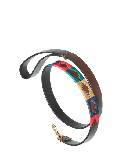 John Lewis Pampeano Navidad Leather Dog Lead 115cm- Buy online at McGrocer