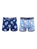 OddBalls England Football Boxer Shorts, Pack of 2, Patterned