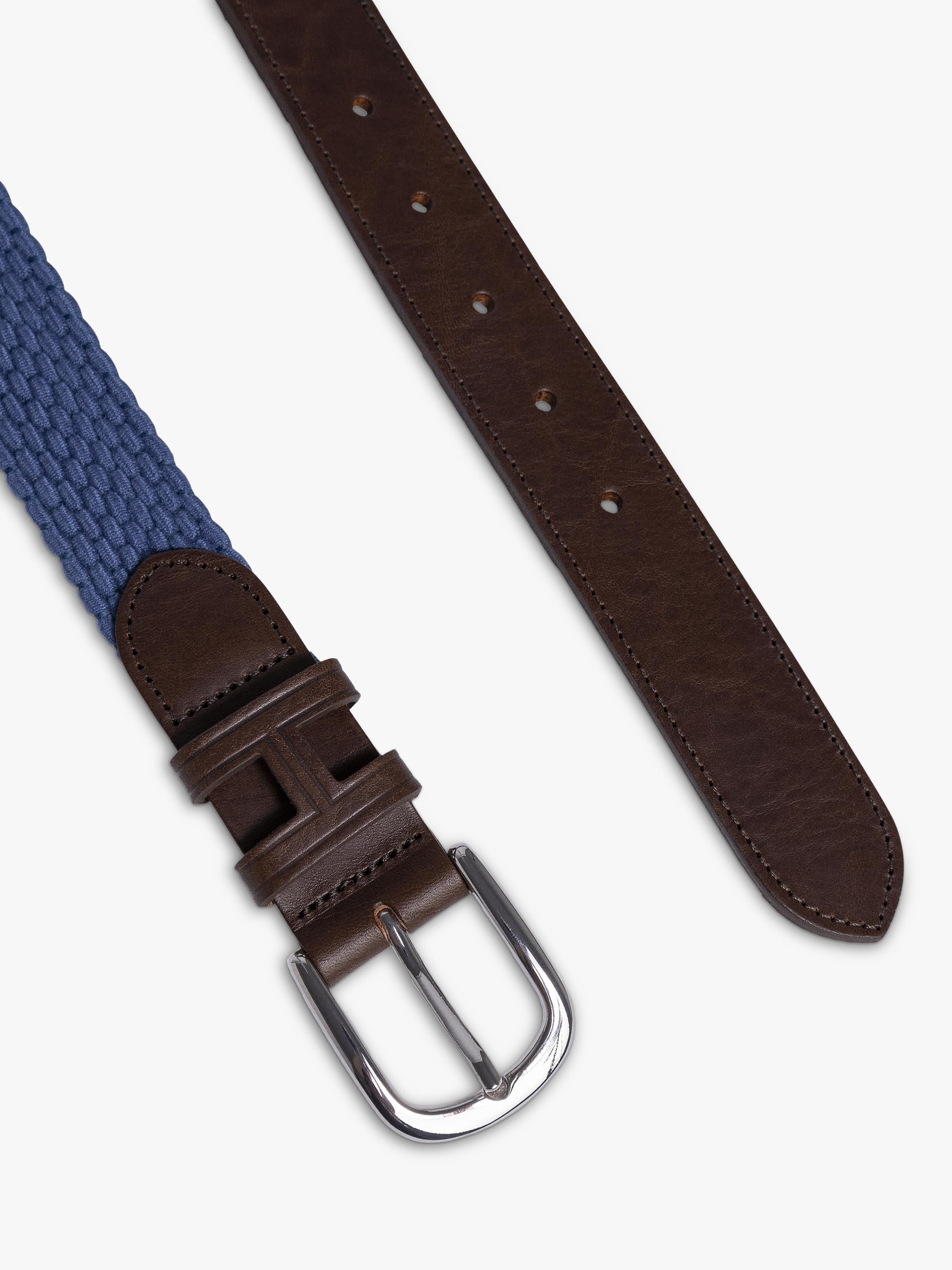 Hackett London geflochtener Leder-Gürtel - Britisches Produkt