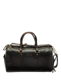 Loake Devon vegetable tanned leather travel bag brown, UK version