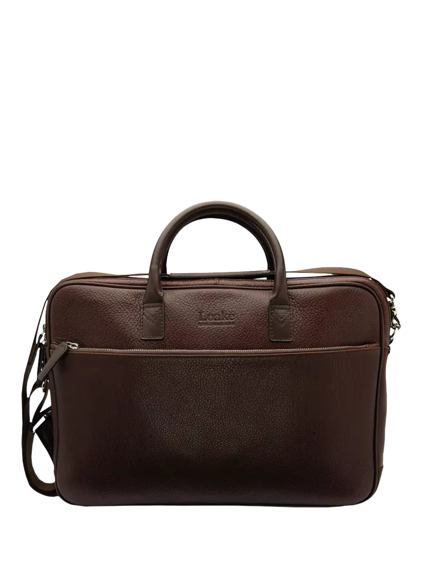 Loake Westminster Leather Briefcase