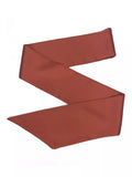 Rewritten Satin Bridesmaid Sash, Terracotta, One Size