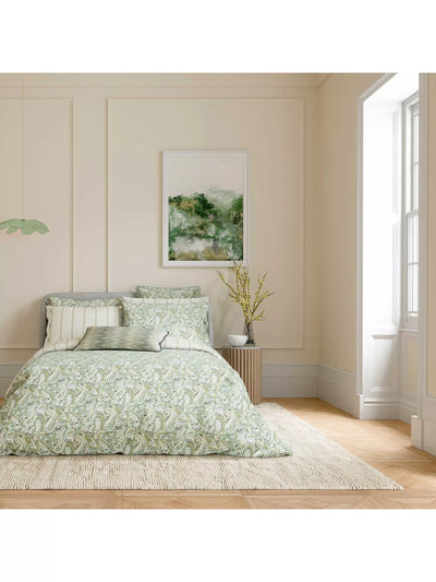 John Lewis Bedeck of Belfast Alessie Duvet Cover Set, Green- Buy online at McGrocer