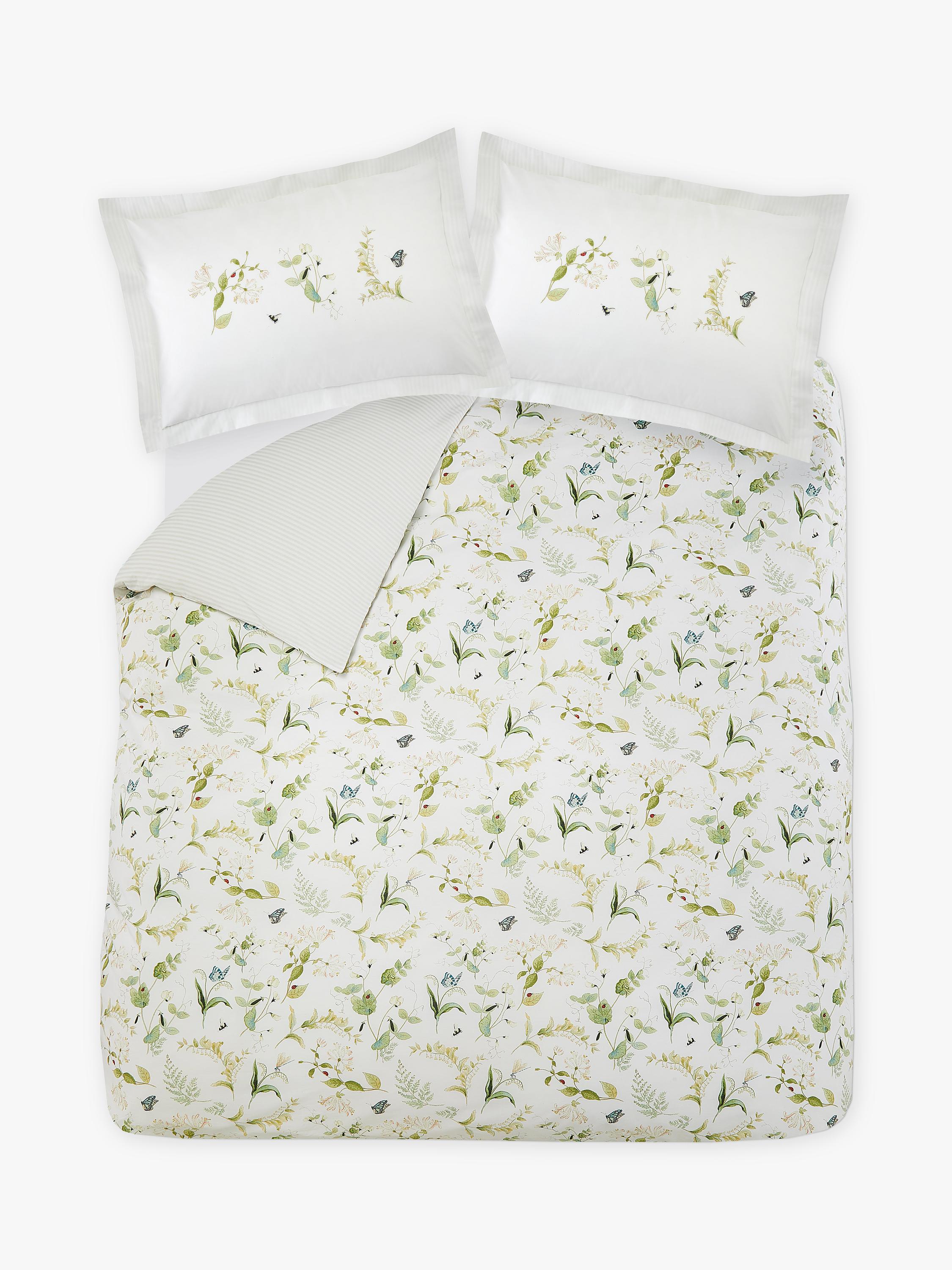 Sophie Allport bedding set wild floral green multi double - British product