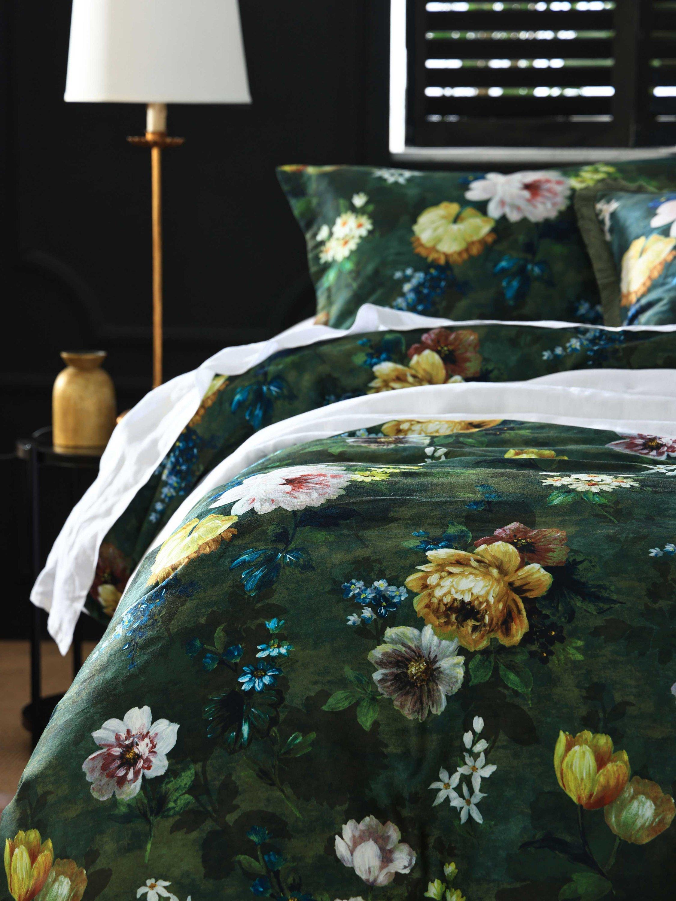 MM Linen Lorenza duvet cover set double floral design (British brand)