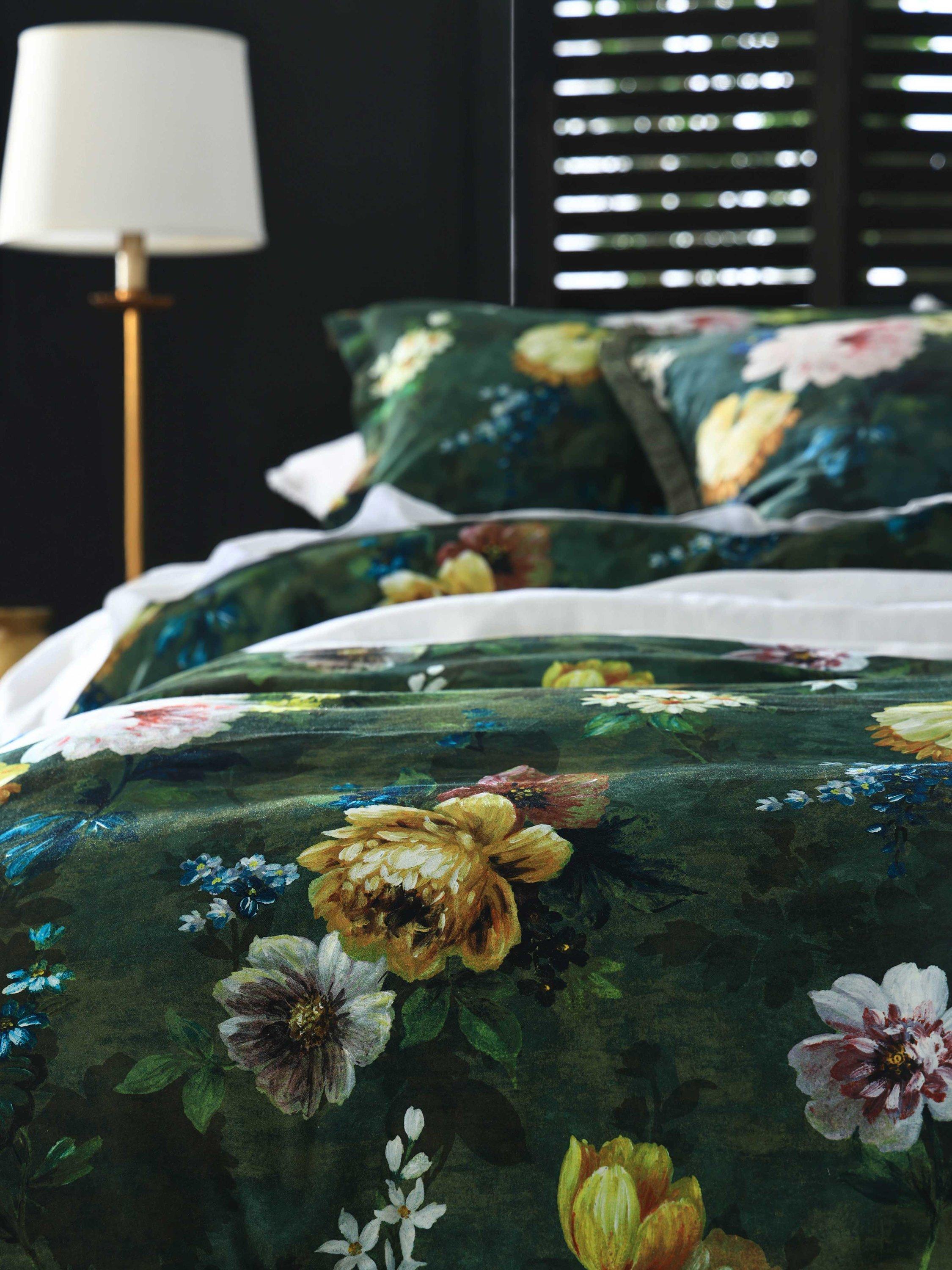 MM Linen Lorenza duvet cover set double floral design (British brand)