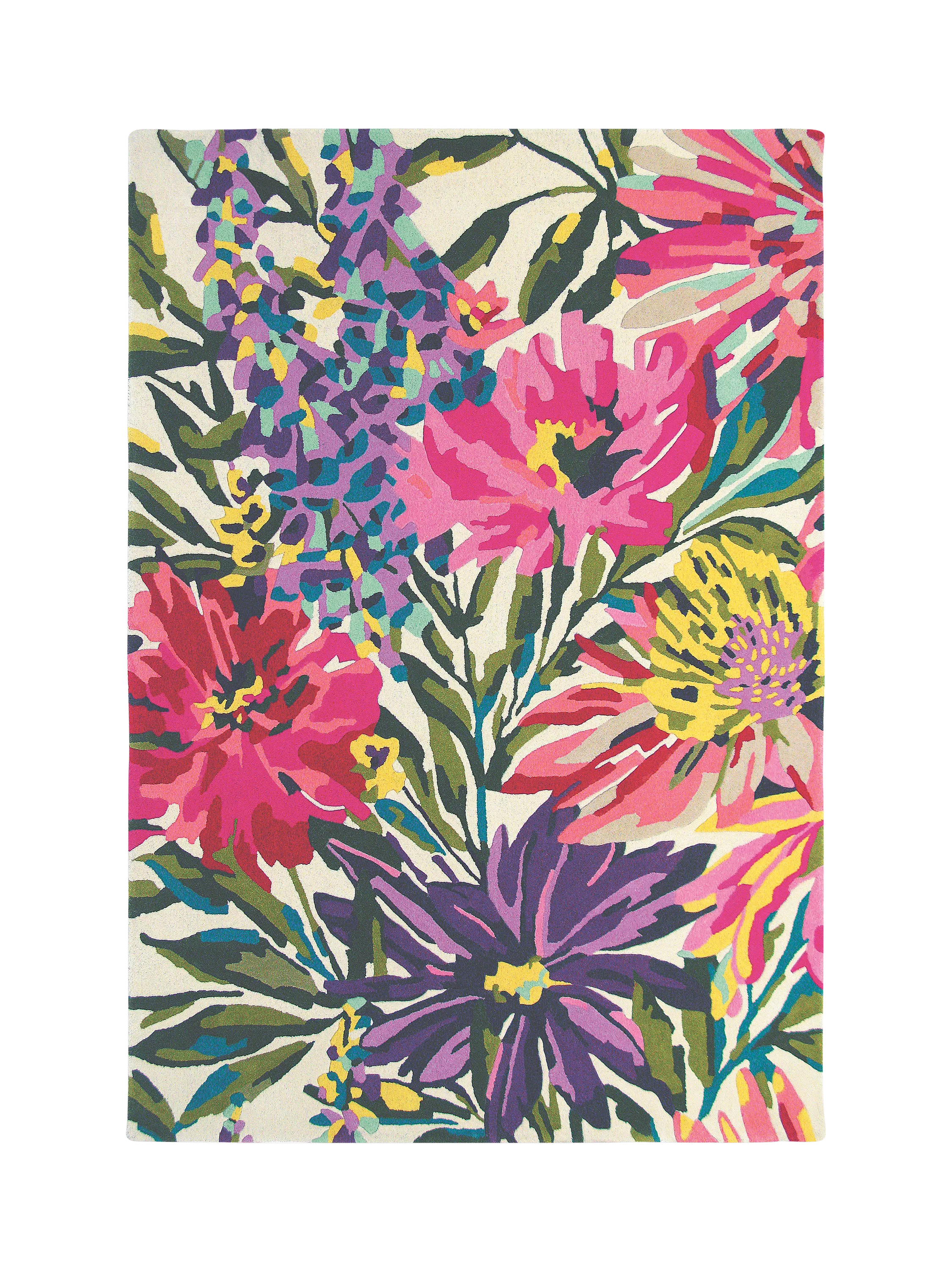 Harlequin Floreale reinwollener Teppich mehrfarbig 200x140cm (Britische Marke)