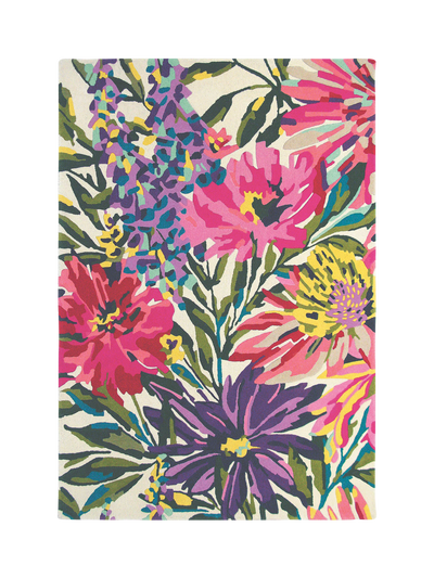 John Lewis Harlequin Floreale Pure Wool Rug Multi 200 x 140cm- Buy online at McGrocer